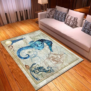 Tapis Pieuvre couleur 45x120 cm