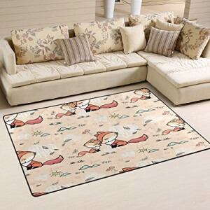 Tapis Renard multicolore 50x80 cm