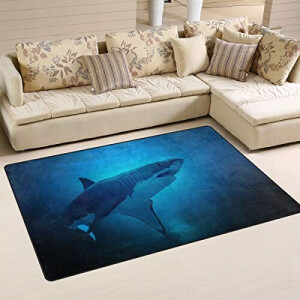 Tapis Requin multicolore 50x80 cm