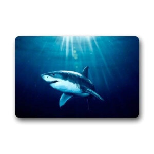 Tapis Requin multicolore 45x76 cm