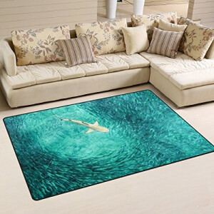 Tapis Requin multicolore 100x150 cm