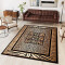 Tapis Tigre marron noir 160x230 cm - miniature