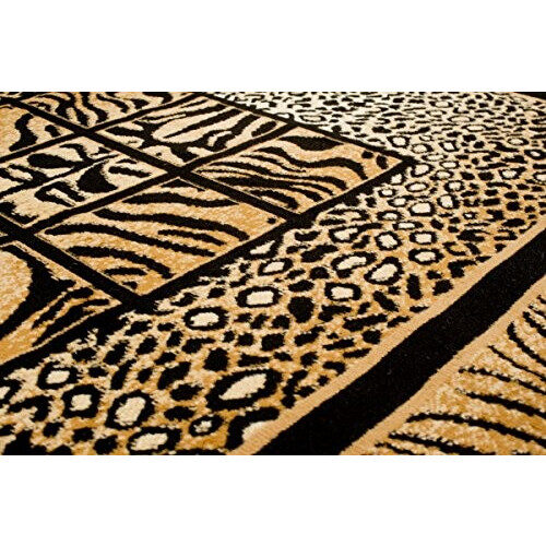 Tapis Tigre marron noir 160x230 cm variant 1 