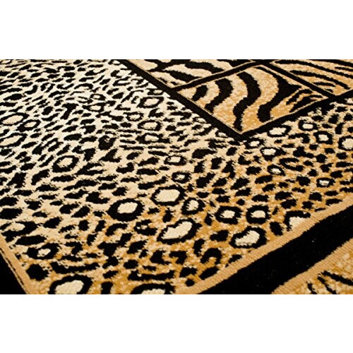 Tapis Tigre marron noir 160x230 cm variant 2 