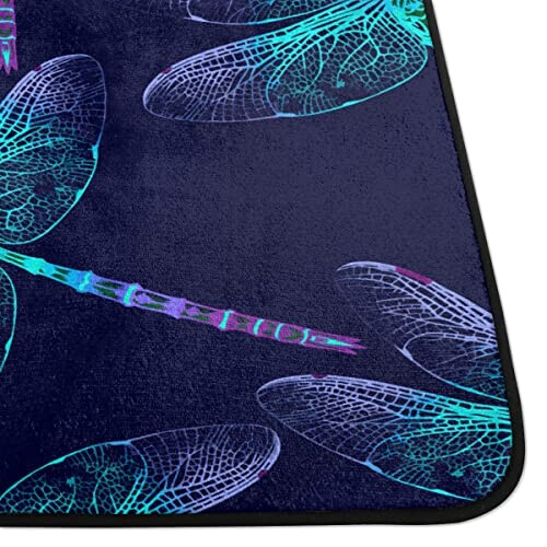 Tapis Libellule multicolore 160x122 cm variant 3 