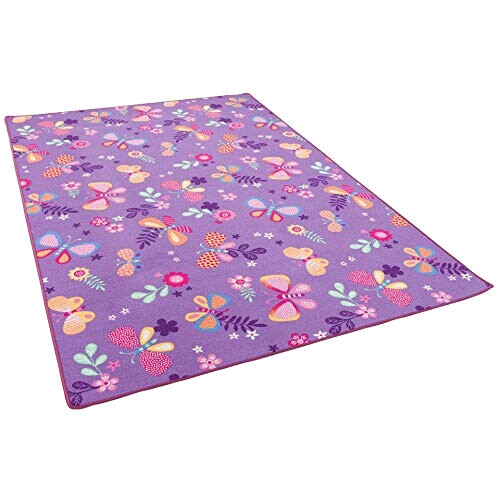 Tapis Papillon violet 100x100 cm variant 0 