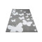 Tapis Papillon blanc gris 120x170 cm - miniature variant 6