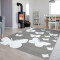 Tapis Papillon blanc gris 120x170 cm - miniature variant 8
