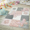 Tapis Papillon multicolore 140x200 cm - miniature