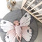 Tapis Papillon rond 90 cm - miniature