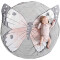 Tapis Papillon rond 90 cm - miniature variant 2