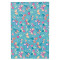 Tapis Papillon turquoise. 100x100 cm - miniature variant 4