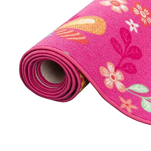 Tapis Papillon rosa 80x160 cm variant 2 