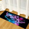 Tapis Papillon lumière bleue 50x80 cm - miniature