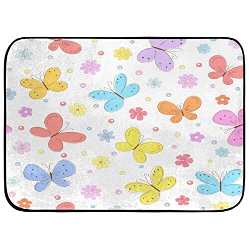 Tapis Papillon multicolore 122x183 cm variant 0 