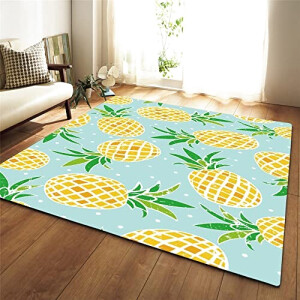 Tapis Ananas jaune 50x80 cm