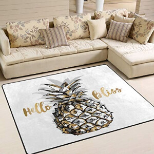 Tapis Ananas multicolore 160x122 cm