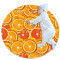 Tapis Orange Fruit 70x70 cm - miniature