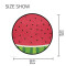 Tapis Pastèque multicolore rond 92x92 cm - miniature variant 4