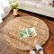 Tapis rouge rond 120 cm - miniature variant 6