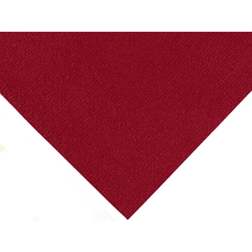 Tapis rouge foncé 100x100 cm variant 0 