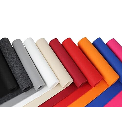 Tapis rouge foncé 100x100 cm variant 1 