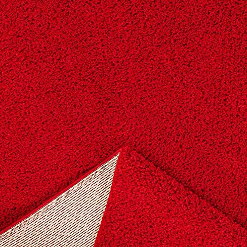 Tapis rouge 140x200 cm variant 1 