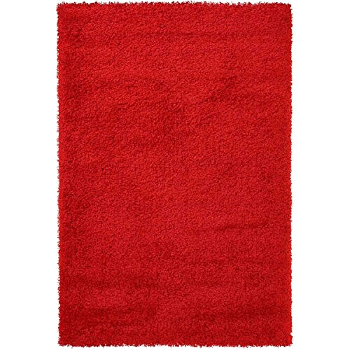 Tapis rouge 140x200 cm variant 3 
