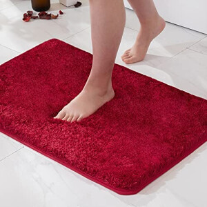 Tapis rouge 50x80 cm