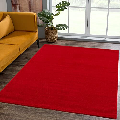 Tapis rouge rond 120 cm variant 0 