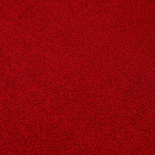 Tapis rouge rond 120 cm variant 3 