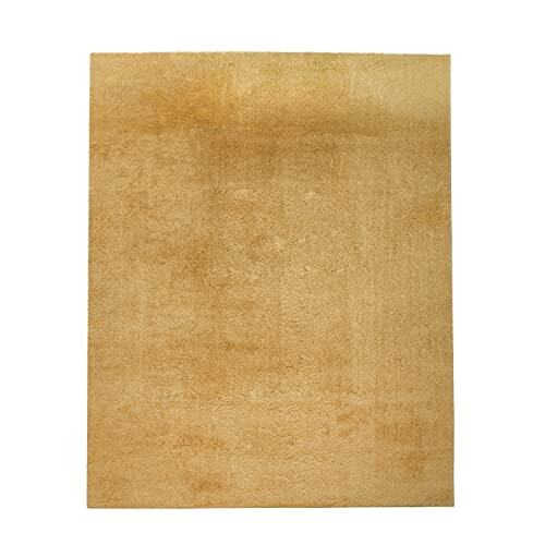 Tapis jaune foncé moutarde 140x200 cm variant 3 