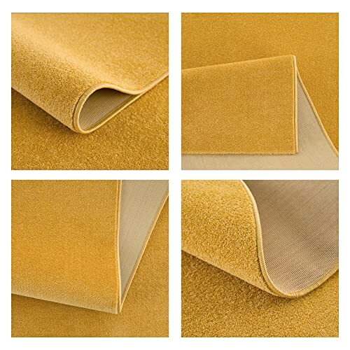Tapis jaune 120x170 cm variant 2 