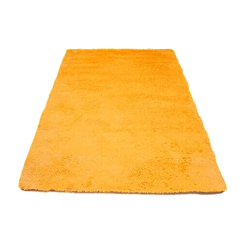 Tapis jaune orange 140x200 cm variant 6 