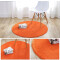 Tapis orange rond 100 cm - miniature variant 1