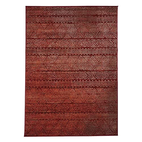 Tapis orange rouge 160x230 cm variant 0 
