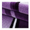 Tapis violet schwarz - lila - weiss 120x170 cm - miniature variant 3