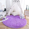 Tapis violet rond 120 cm - miniature variant 1