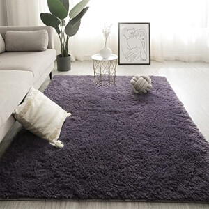 Tapis violet gris 80x160 cm