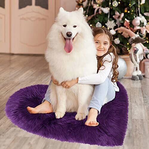 Tapis violet 70x90 cm variant 2 