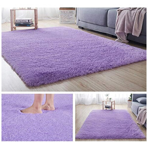 Tapis violet Épaissi - 100x160 cm