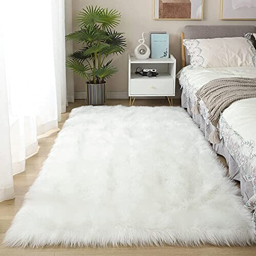 Tapis blanc 50x150 cm