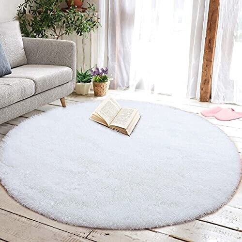 Tapis blanc 4 cm