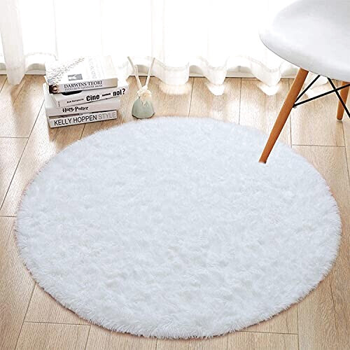 Tapis blanc 4 cm variant 4 