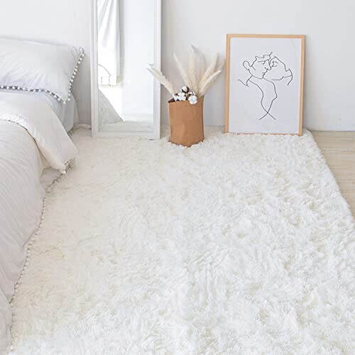 Tapis blanc 60x160 cm