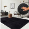 Tapis noir rond 80x150 cm - miniature