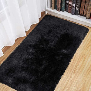 Tapis noir 45x45 cm