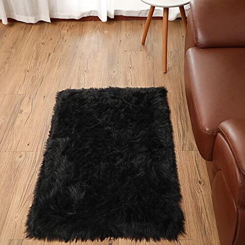 Tapis noir 45x45 cm variant 4 