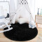 Tapis noir rond 100 cm - miniature variant 1