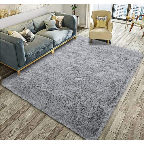 Tapis gris 80x120 cm